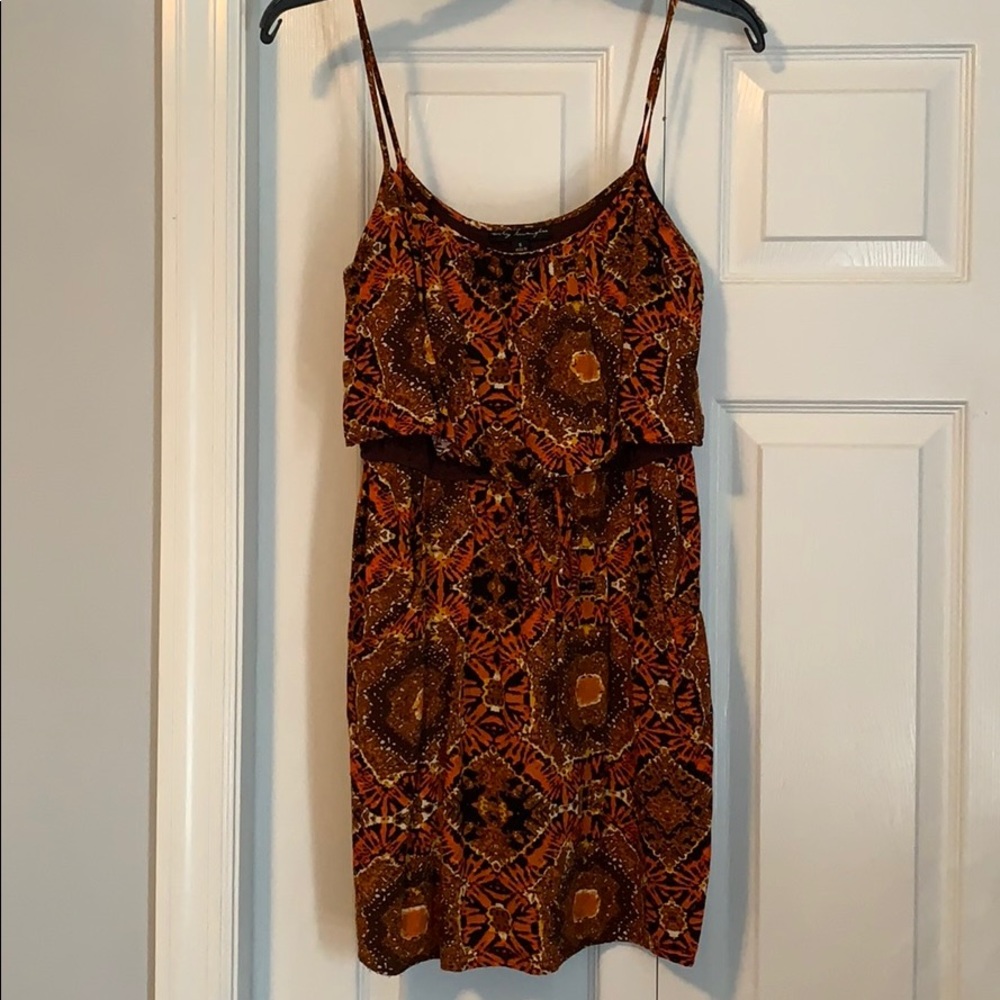 Boho print dress